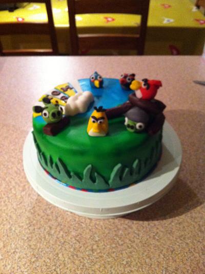 Angry birds cake - Cake by Linda