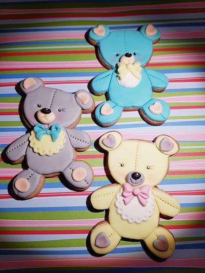 Baby shower cookies  - Cake by DI ART