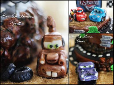 Lightening Mcqueen Cars2 Cake - Cake by Slice of Heaven By Geethu