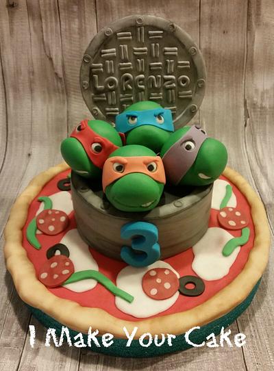 Ninja Turtles - Cake by Sonia Parente