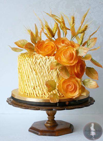 Fields of Gold for Amanda - Cake by Tonya Alvey - MadHouse Bakes
