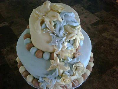 Baby shower cake - Cake by Cakelady10