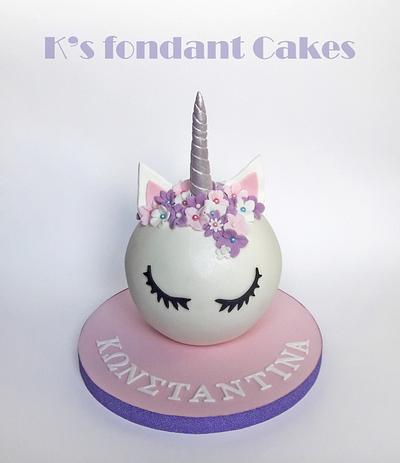 Unicorn Cake - Cake by K's fondant Cakes