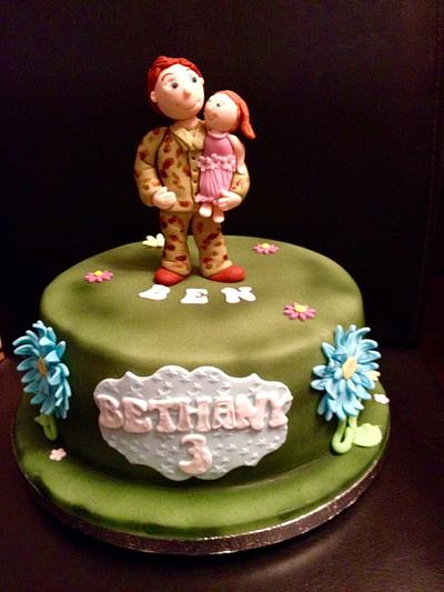 Daddys Little Girl - Cake by Daizys Cakes