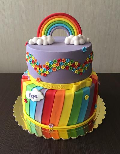 Rainbow cake - Cake by sansil (Silviya Mihailova)