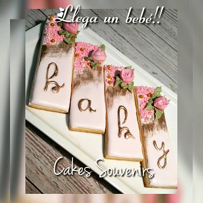 Cookies tiernas - Cake by Claudia Smichowski