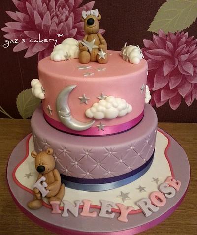 Teddy bears and stars - Cake by GazsCakery