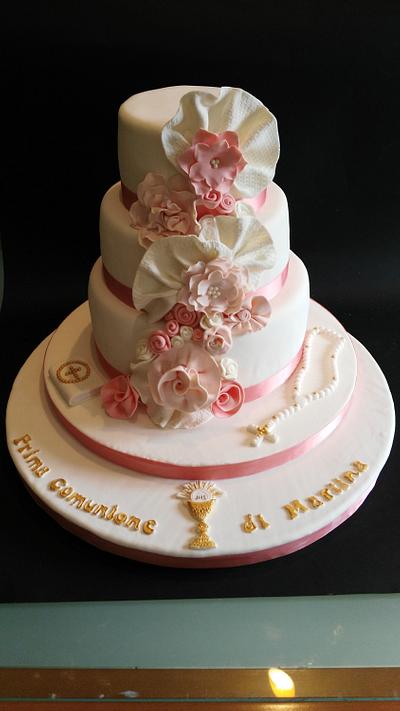 first communion - Cake by luciana