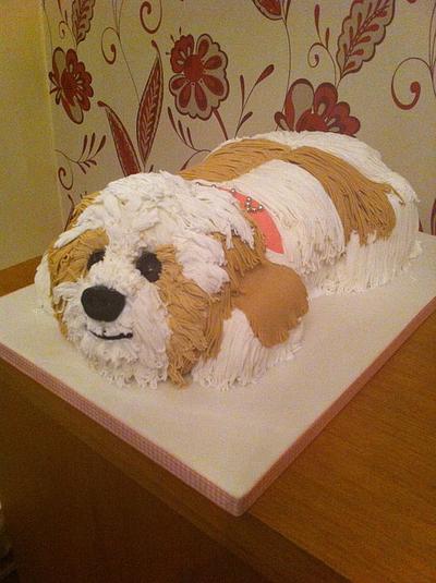 Dog Cake - Cake by Donna