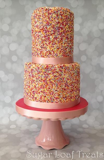 Sprinkles Cake - Cake by SugarLoafTreats
