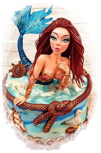 Mermaid - Cake by Galya's Art 