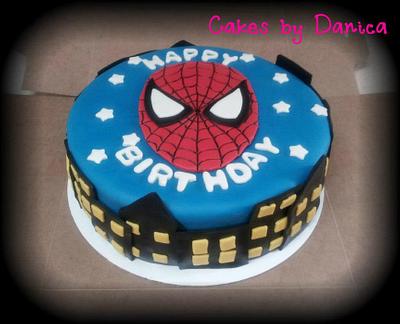 Spider Man Cake - Cake by Chittenango Cakes