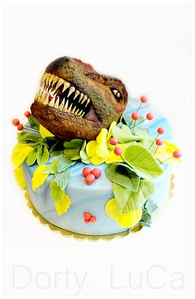 T-Rex - Cake by Dorty LuCa