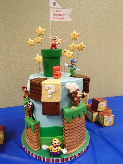 Super Mario! - Cake by Terri Coleman