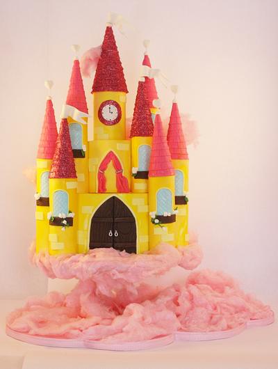 Castle in the clouds - Cake by Pamela Jane