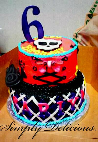 Monster High  - Cake by Simply Delicious Cakery