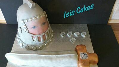 Knight cake for my Nephew! - Cake by Sue