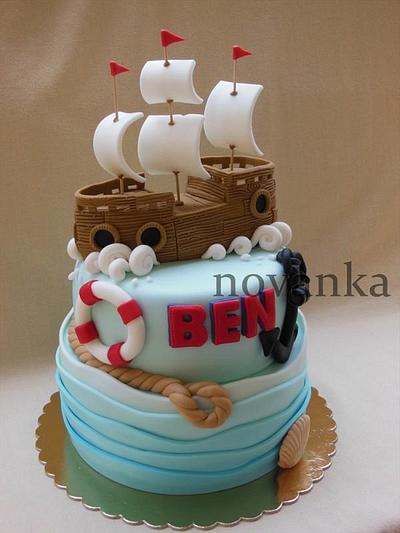Boat cake - Cake by Novanka