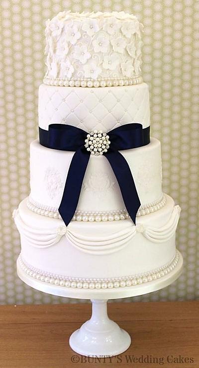 Simply Sophisticated - Cake by Bunty's Wedding Cakes