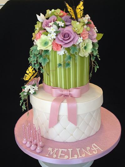 Flower bouquet cake - Cake by Galatia