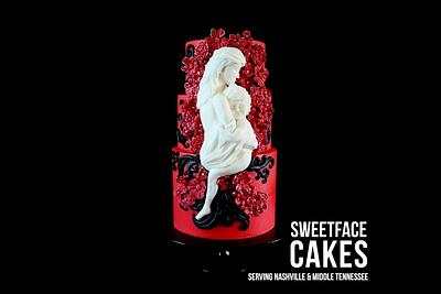 Carrying Love - Getting To Zero/Be Team Red Cake Collaboration - Cake by Renay Zamora
