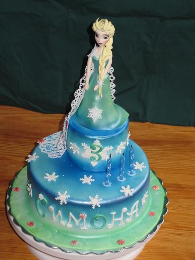 Elsa Birthday cake - Cake by MMCakes
