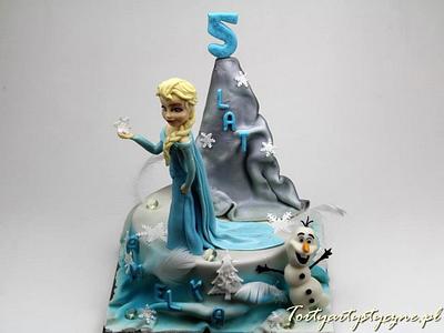Frozen  - Cake by Tortyartystyczne