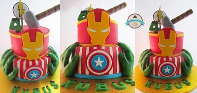 Avengers' cake - Cake by Dorota L Szablicka