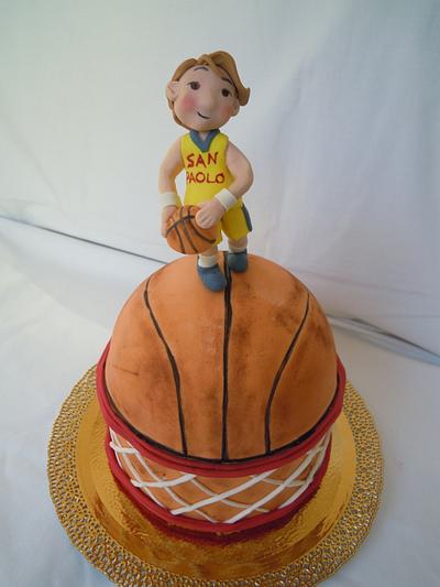 Cute basketball - Cake by Caterina Fabrizi