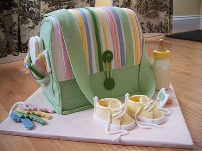 Diaper Bag - Cake by Jennifer Leonard