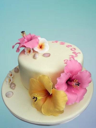 Sugar flower - Cake by Victoria