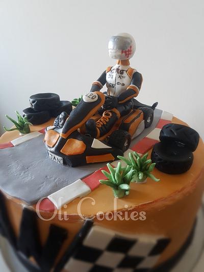 Karting lover - Cake by Olivera Vlah