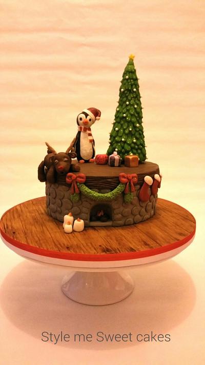 Christmas eve  - Cake by Style me Sweet CAKES