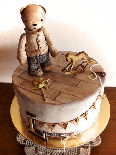 teddy bear cake - Cake by timea