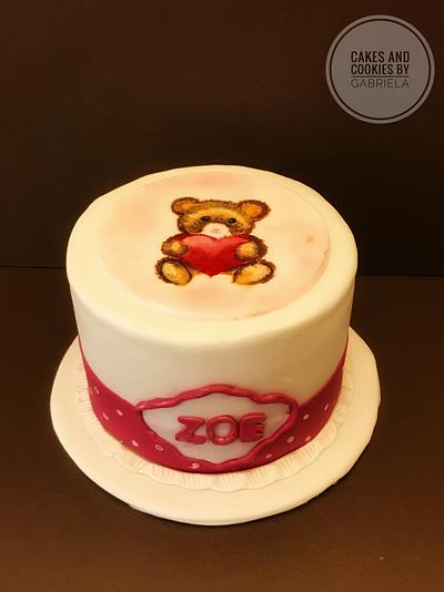 Teddy Bear cake - Cake by Gabriela