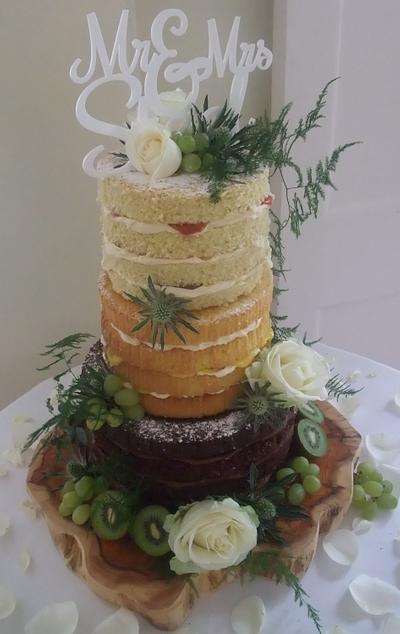 Naked Cake  - Cake by The Stables Pantry 