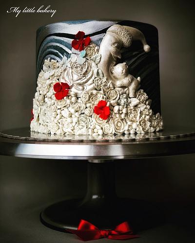 In love with the moon  - Cake by Sandra Draskovic