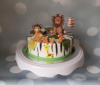 Jungle cake - Cake by Pluympjescake
