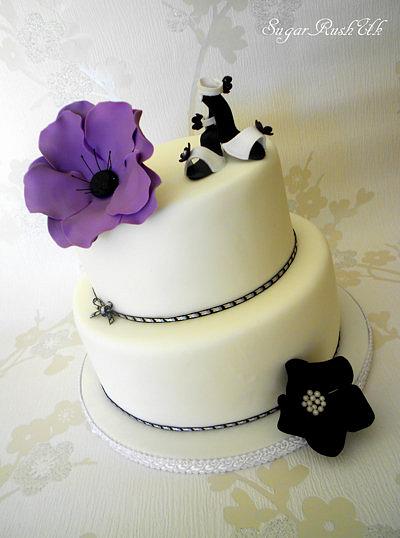 Flowers And Shoes - Cake by Syma
