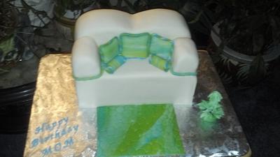 Sofa Cake - Cake by Donna Pope-Johnson