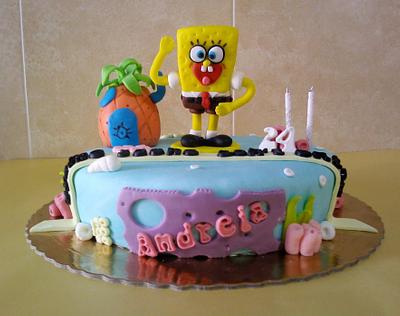 Spong Bob - Cake by ItaBolosDecorados