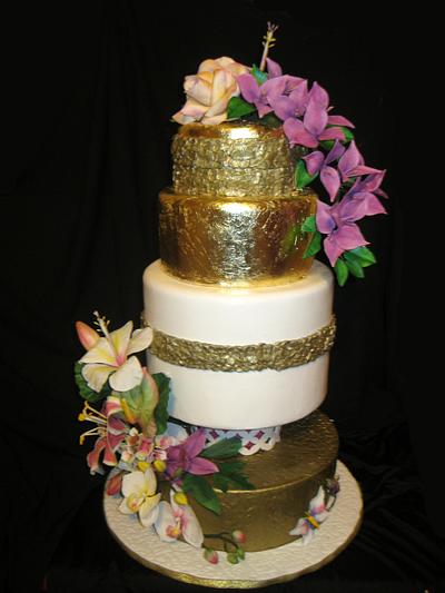 CAKE BUGANVILLE - Cake by MELANIASCAKEATELIER