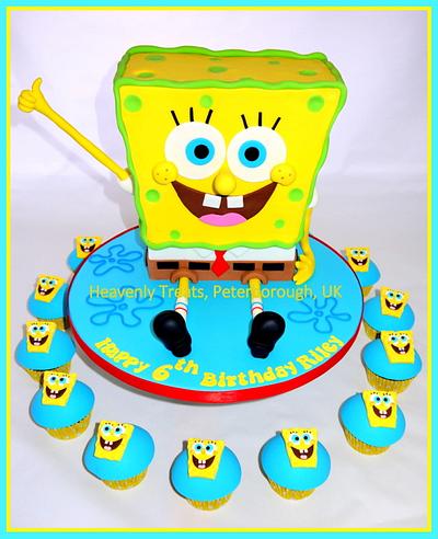 Sponge Bob - Cake by Heavenly Treats by Lulu