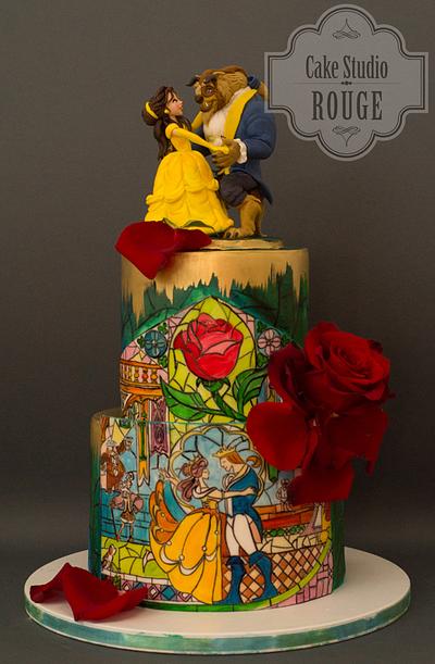 Beauty and the beast cake - Cake by Ceca79