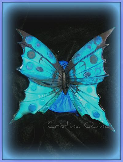 Butterfly  cake topper - Cake by Cristina Quinci