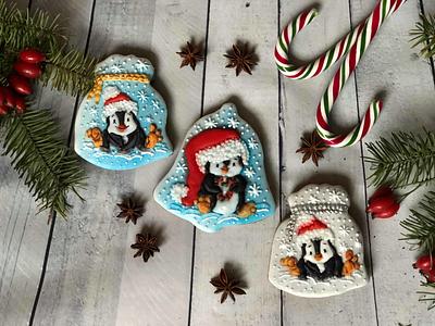 Christmas pinguin - Cake by Oli Ivanova