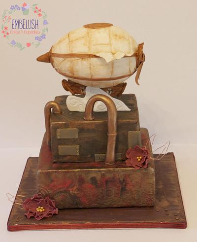 Steampunk Style Cake - Cake by Embellishcandc