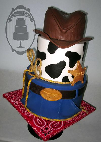 Cowbabyboy baby shower :) - Cake by Olga
