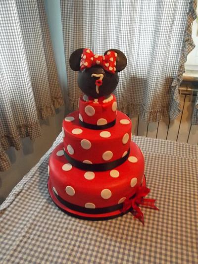 minnie - Cake by Lillascakes