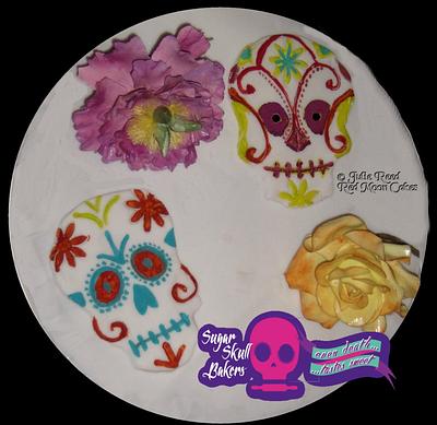 Sugar Skull Bakers 2015 Collaboration - Cake by Julie Reed Cakes